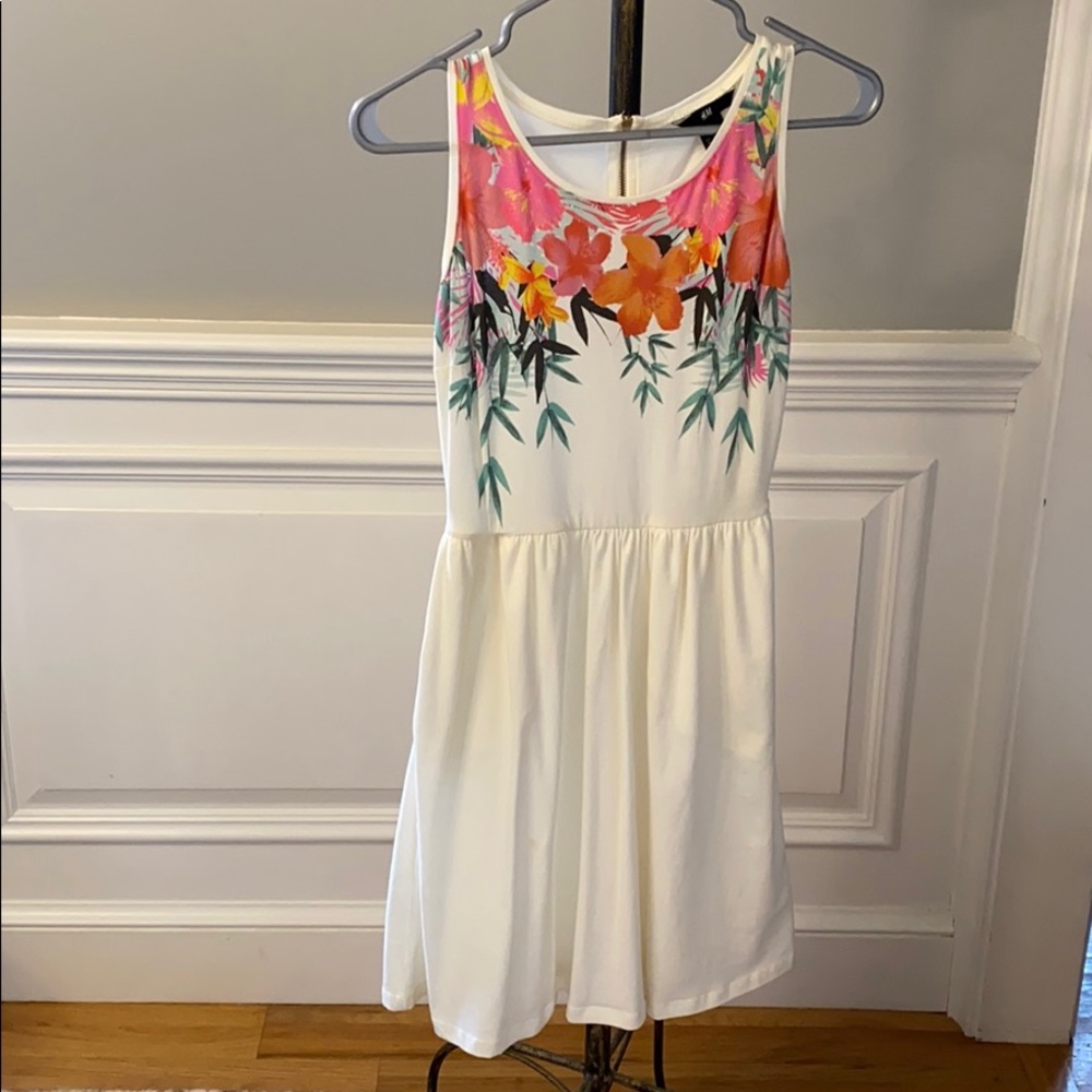 Semi floral dress